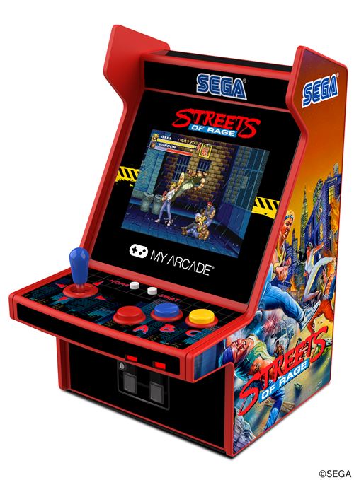 Jeu d'arcade rétro portable Just For Games Micro Player Pro Streets Of Rage État correct Just For Games reconditionné disponible sur Fnac