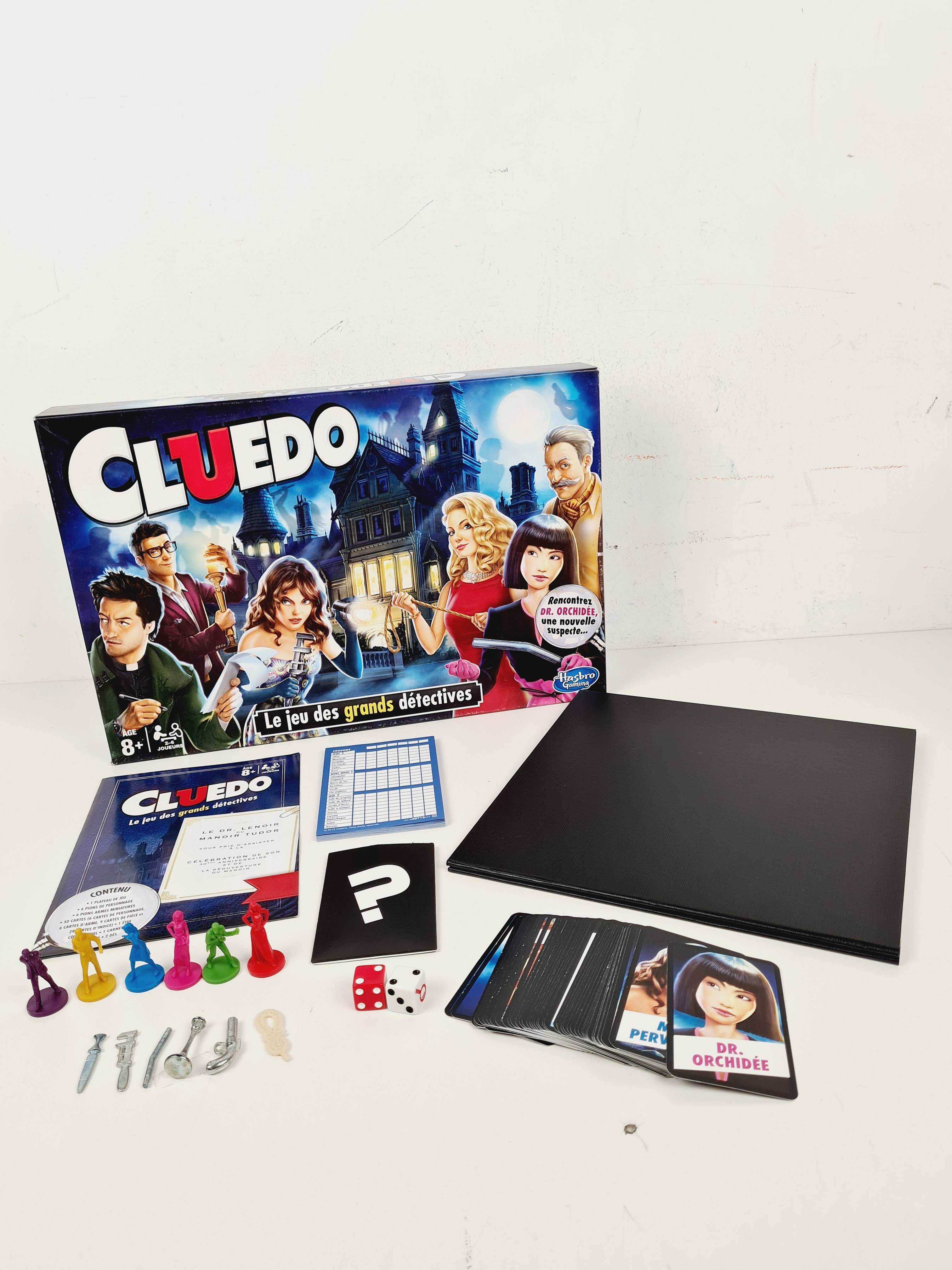 Voir photo 3 de Jeu d'enquête - Cluedo Le jeu des grands détectives - Hasbro Gaming - 8 ans + Jeu d'enquête - Cluedo Le jeu des grands détectives - Hasbro Gaming - 8 ans + Bon état reconditionné photo 3
