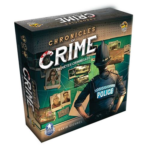 Jeu d'enquête et de coopération Lucky Duck Games Chronicles of Crime Enquêtes Criminelles État correct Abysse Corp reconditionné disponible sur Fnac