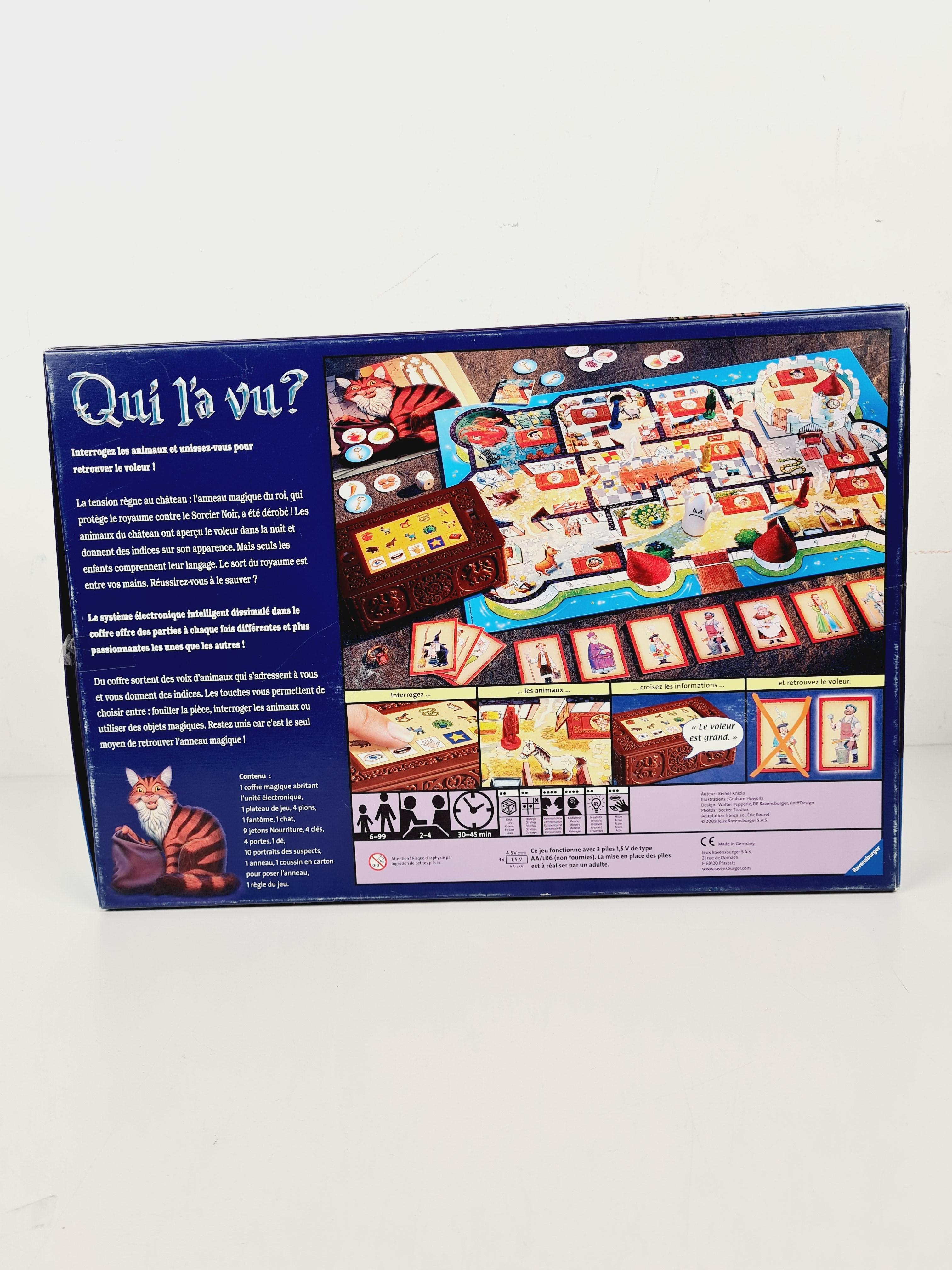 Voir photo 4 de Jeu d'enquête et de coopération - Qui là vu ? - Ravensburger - 6 ans + Jeu d'enquête et de coopération - Qui là vu ? - Ravensburger - 6 ans + Bon état reconditionné photo 4