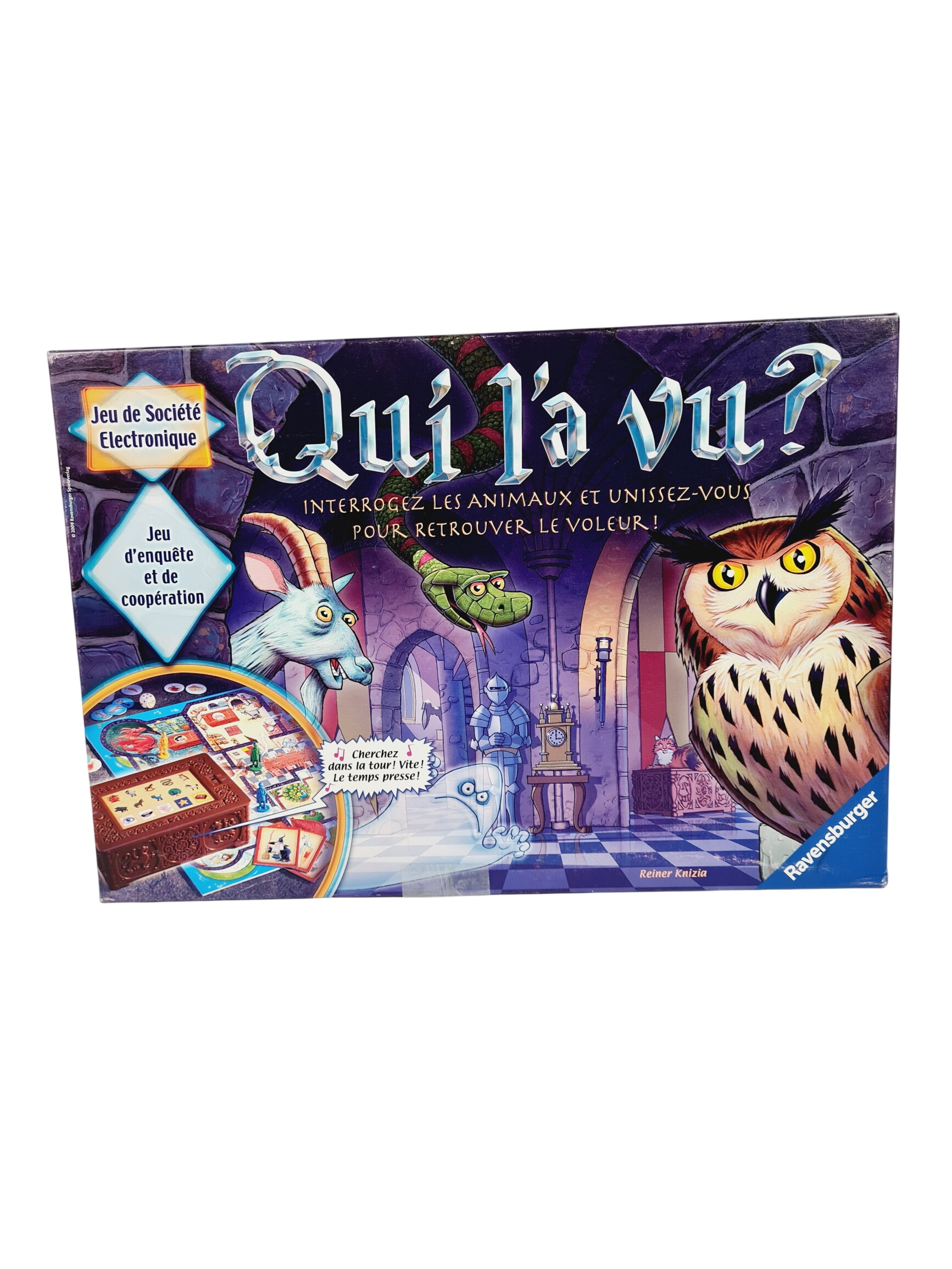 Acheter Jeu d'enquête et de coopération - Qui là vu ? - Ravensburger - 6 ans + Bon état - 10,00 € Jeu d'enquête et de coopération - Qui là vu ? - Ravensburger - 6 ans + Bon état reconditionné disponible sur Label Emmaüs