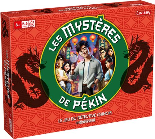 Jeu d'enquête Lansay Les Mystères de Pékin État correct Lansay reconditionné disponible sur Fnac