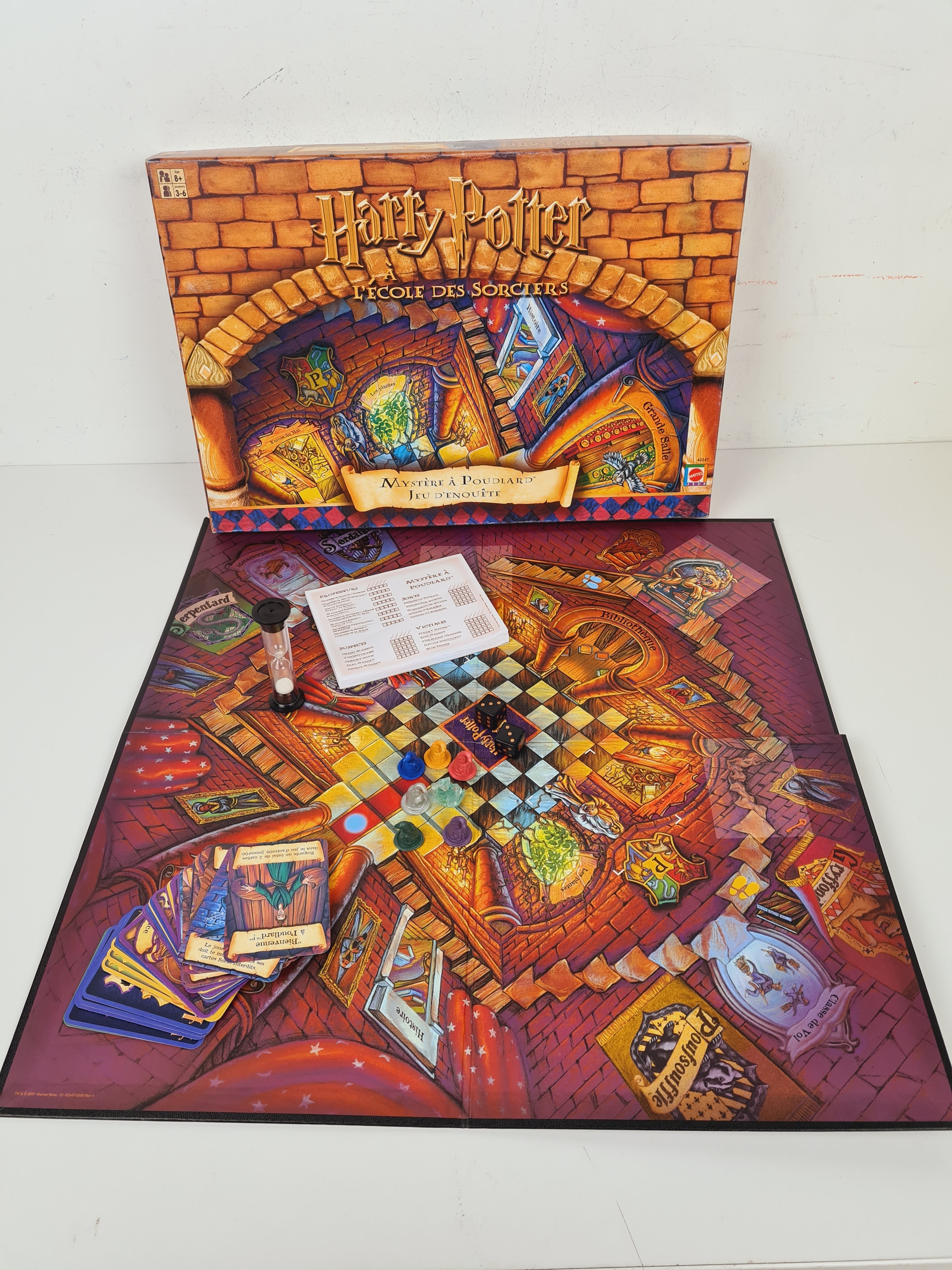 Voir photo 4 de Jeu d'enquêtes - Harry Potter à l'école des sorciers - Mattel - Dès 8 ans Jeu d'enquêtes - Harry Potter à l'école des sorciers - Mattel - Dès 8 ans Bon état reconditionné photo 4