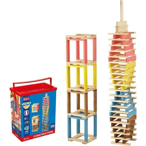 Jeu d’équilibre TECAP JEUJURA 200 pièces bois multicolore État correct N/A reconditionné disponible sur Fnac | Dero