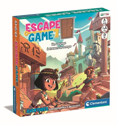 Jeu d'escape Clementoni Un voyage à travers le temps État correct Clementoni reconditionné disponible sur Fnac