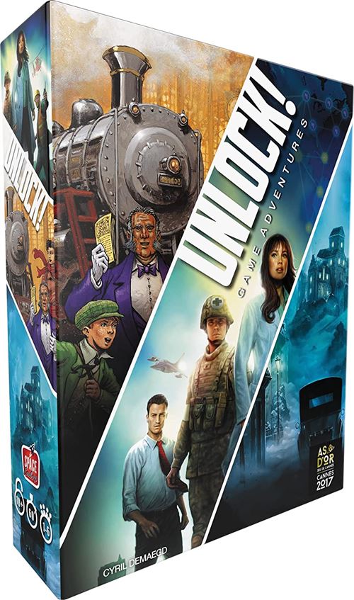Jeu d'escape game Asmodee Unlock Game Adventures État correct Asmodee reconditionné disponible sur Fnac