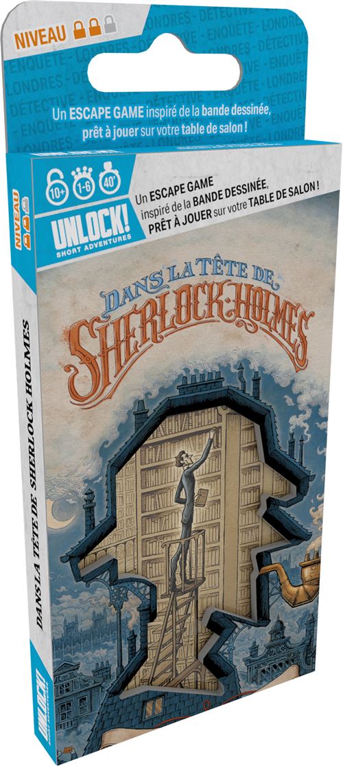 Jeu d'escape game Asmodee Unlock ! Short Adventures Dans la tête de Sherlock Holmes État correct - 16,00 € Jeu d'escape game Asmodee Unlock ! Short Adventures Dans la tête de Sherlock Holmes État correct reconditionné disponible sur Fnac