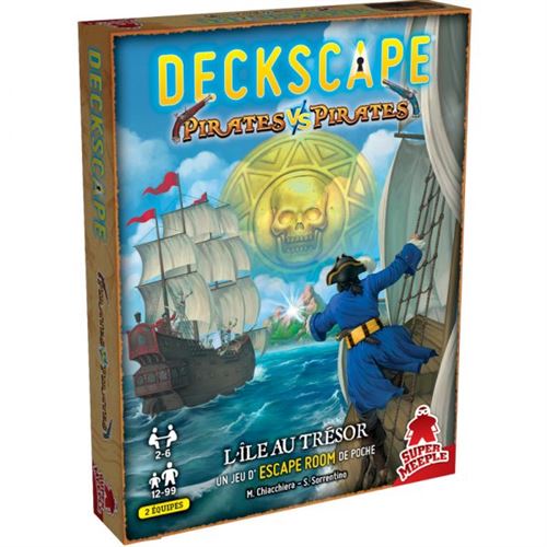 Acheter Jeu d'escape game Super Meeple Deckscape Pirates vs Pirates L'île au trésor État correct - 16,00 € Jeu d'escape game Super Meeple Deckscape Pirates vs Pirates L'île au trésor État correct Super Meeple reconditionné disponible sur Fnac