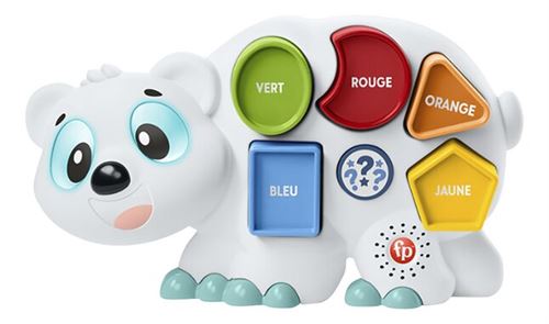 Jeu d'éveil Fisher Price Linkimals Omer l'Ours Polaire État correct - 17,99 € Jeu d'éveil Fisher Price Linkimals Omer l'Ours Polaire État correct Fisher-Price reconditionné disponible sur Fnac