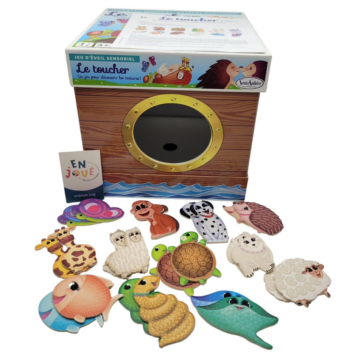 Voir photo 2 de Jeu d'éveil - Le toucher - SentoSphère - À partir de 3 ans. Jeu d'éveil - Le toucher - SentoSphère - À partir de 3 ans. Bon état reconditionné photo 2