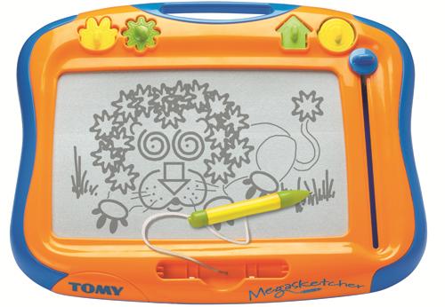 Jeu d'éveil Megasketcher Classique Tomy Ardoise Magique État correct Tomy reconditionné disponible sur Fnac