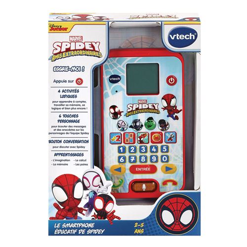 Jeu d'éveil Vtech Le smartphone éducatif de Spidey État correct reconditionné disponible sur Fnac