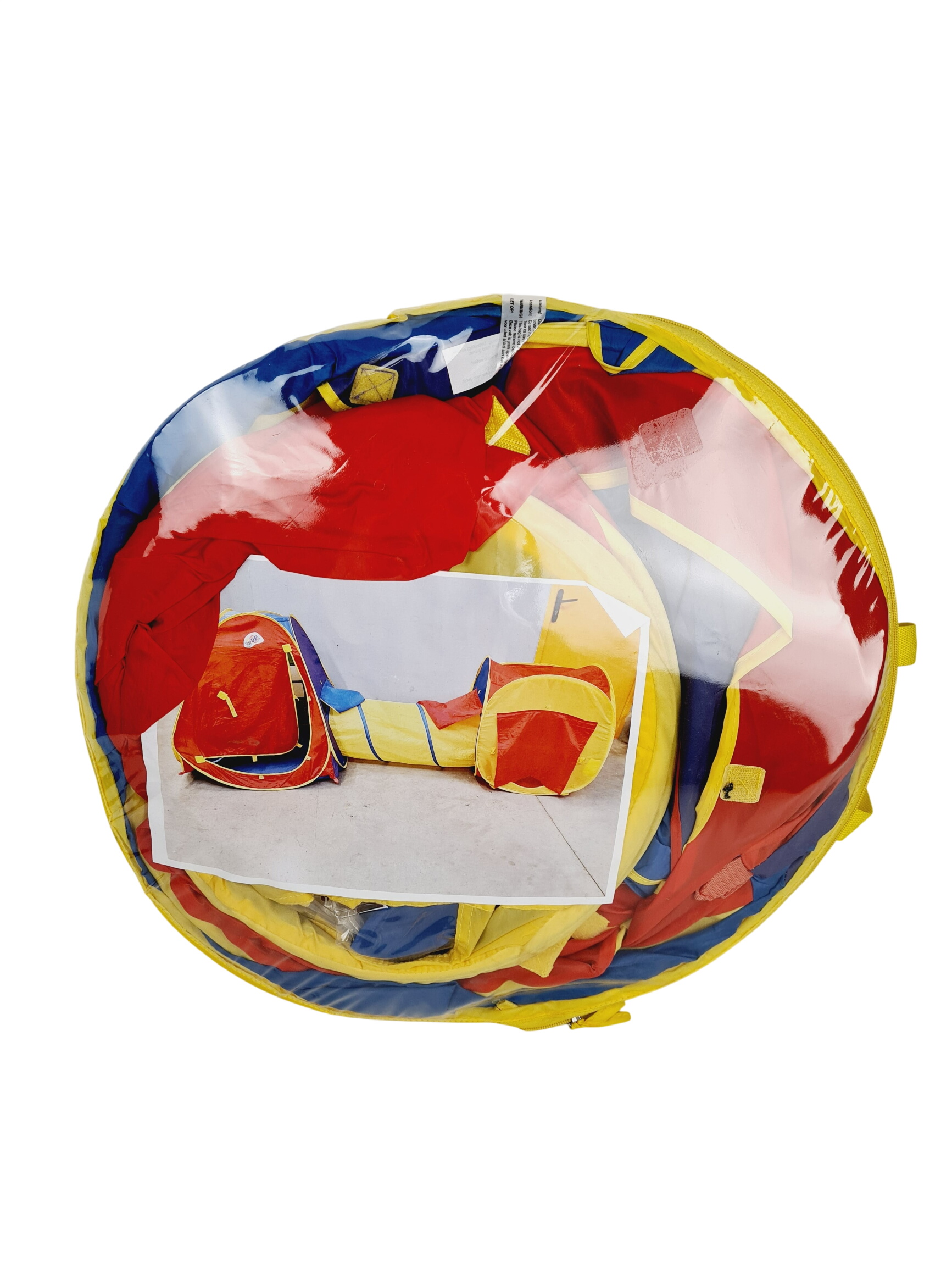 Jeu d'extérieur - Tente Pop-Up pour enfants double igloo et tunnel 280 cm Bon état - 15,00 € Jeu d'extérieur - Tente Pop-Up pour enfants double igloo et tunnel 280 cm Bon état reconditionné disponible sur Label Emmaüs