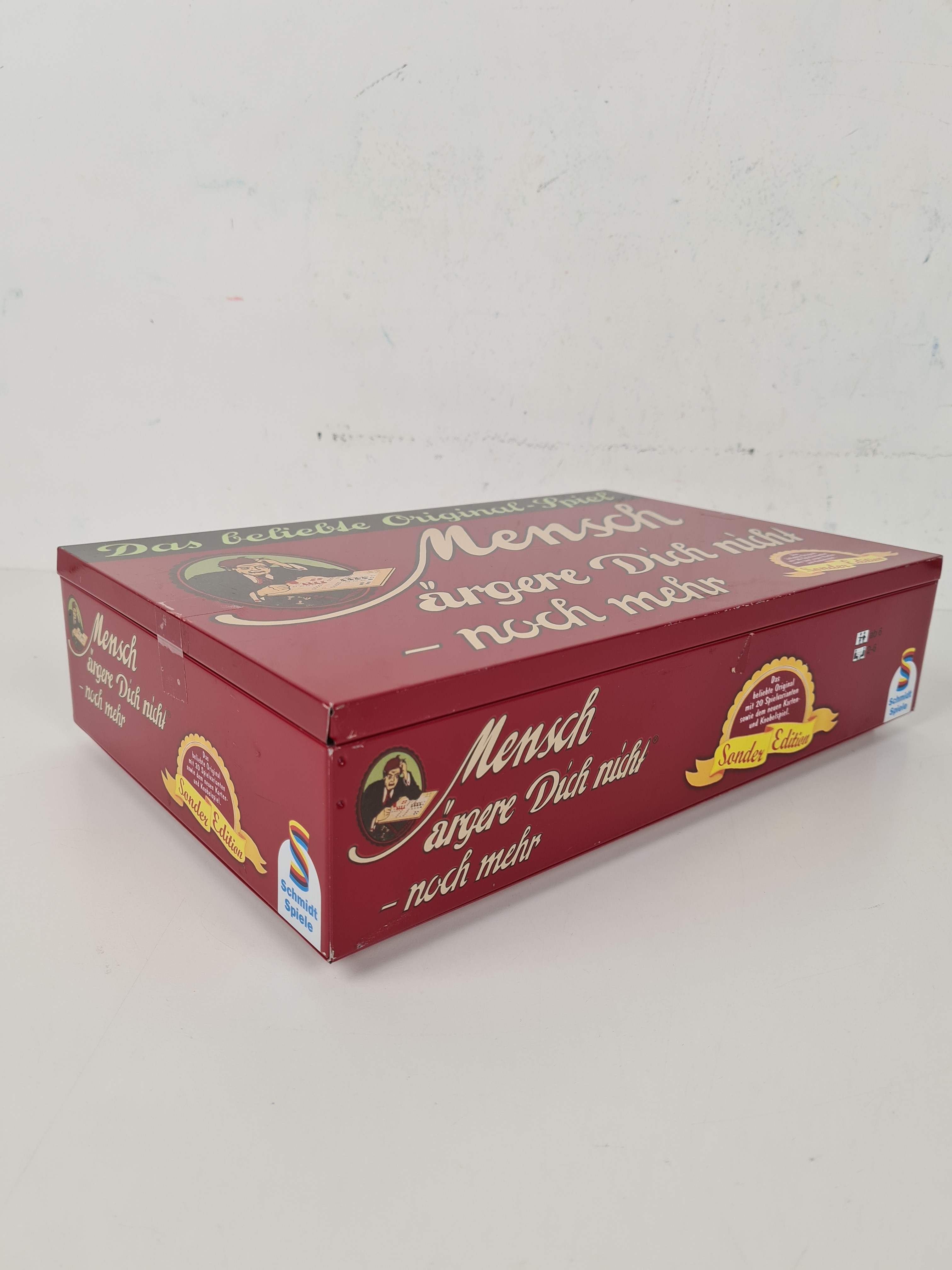 Voir photo 3 de Jeu de anciens - Mensch Ärgere Dich Nicht - Allemand - Schmidt Spiele Jeu de anciens - Mensch Ärgere Dich Nicht - Allemand - Schmidt Spiele Bon état reconditionné photo 3