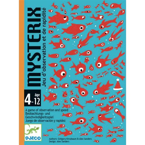 Acheter Jeu de carte Mysterix État correct - 20,74 € Jeu de carte Mysterix État correct Djeco reconditionné disponible sur Fnac