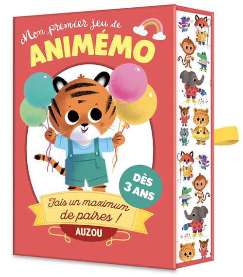 Jeu de cartes Auzou Mon premier jeu de Animémo État correct - 12,65 € Jeu de cartes Auzou Mon premier jeu de Animémo État correct reconditionné disponible sur Fnac