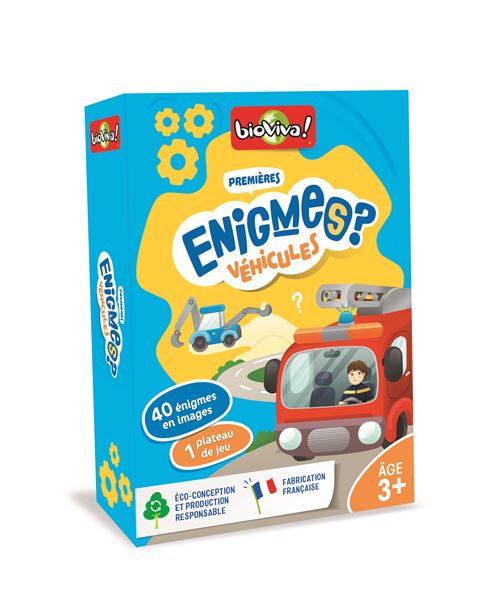 Acheter Jeu de cartes Bioviva Mes Premières Enigmes Véhicules État correct - 16,00 € Jeu de cartes Bioviva Mes Premières Enigmes Véhicules État correct Bioviva reconditionné disponible sur Fnac
