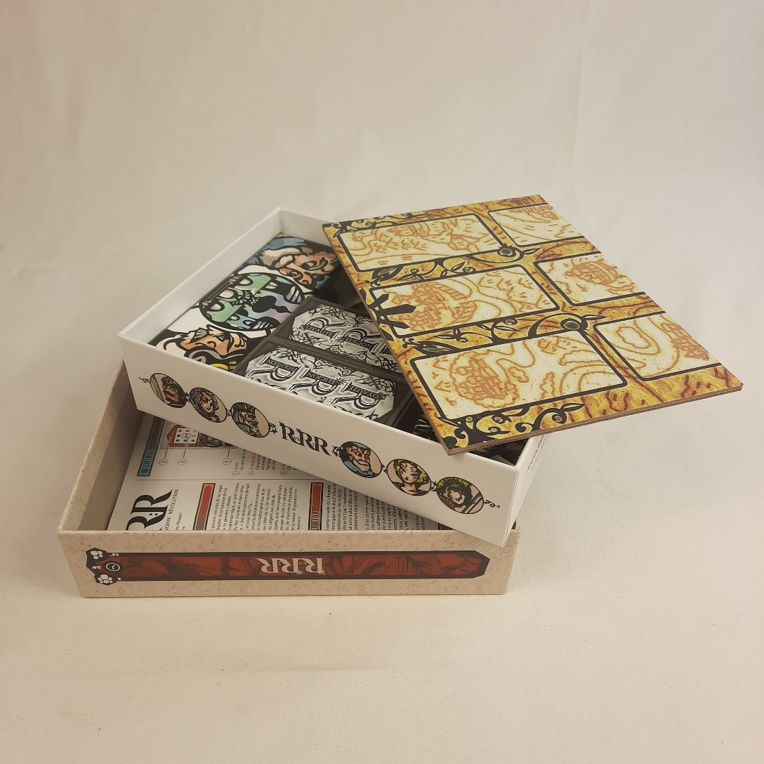 Voir photo 2 de JEU de Cartes et de Réflexion "RRR" (Royauté vs Religion : Révolution) pour 2 joueurs à partir de 10 ans. JEU de Cartes et de Réflexion "RRR" (Royauté vs Religion : Révolution) pour 2 joueurs à partir de 10 ans. Très bon état reconditionné photo 2
