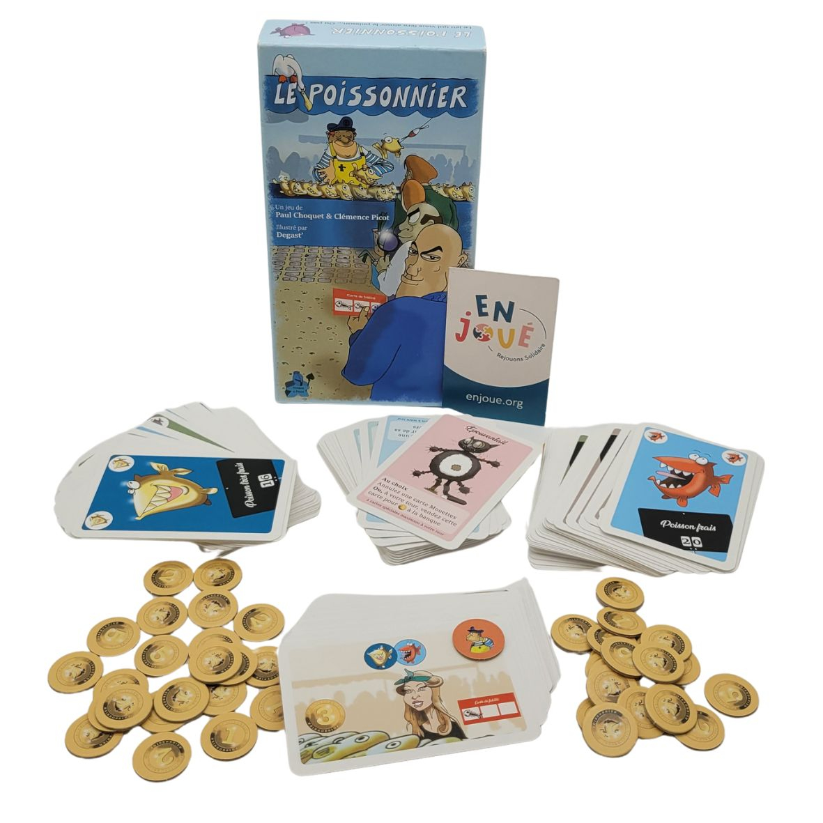 Voir photo 2 de Jeu de cartes - Le poissonnier - Tomber à Pique - A partir de 8 ans. Jeu de cartes - Le poissonnier - Tomber à Pique - A partir de 8 ans. Bon état reconditionné photo 2