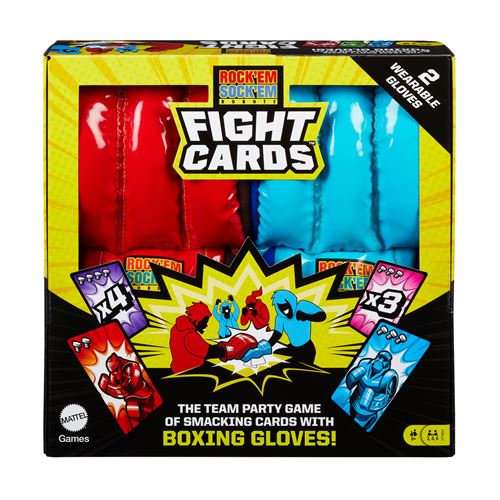 Jeu de cartes Mattel Fight Cards avec deux gant de boxe État correct - 20,99 € Jeu de cartes Mattel Fight Cards avec deux gant de boxe État correct Mattel reconditionné disponible sur Fnac