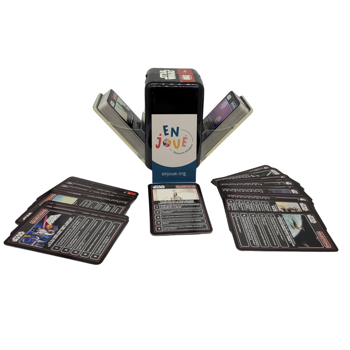 Voir photo 2 de Jeu de cartes - Star Wars Top Trumps Quiz 500 Questions - Disney - À partir de 8 ans. Jeu de cartes - Star Wars Top Trumps Quiz 500 Questions - Disney - À partir de 8 ans. Bon état reconditionné photo 2