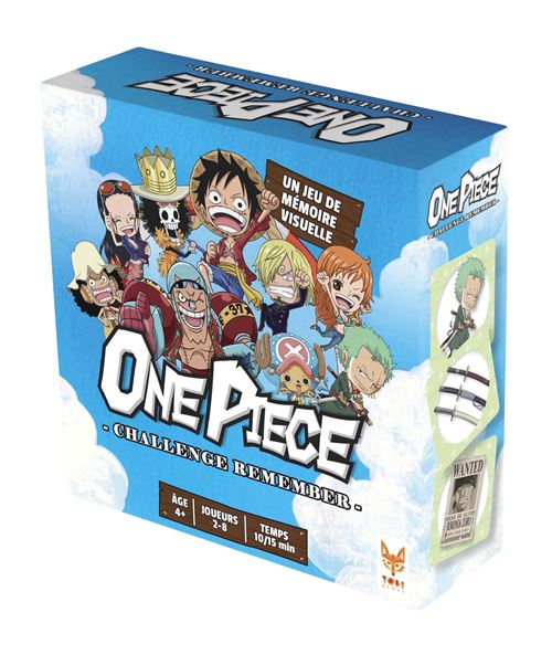Jeu de cartes Topigames One piece Remember État correct reconditionné disponible sur Fnac