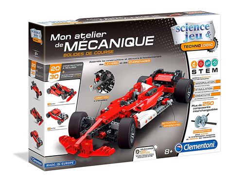 Jeu de construction Clementoni Mon atelier de mécanique Bolides de course État correct reconditionné disponible sur Fnac