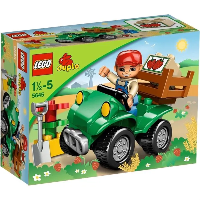 Jeu de construction enfant - DUPLO - Le Quad de la Ferme - 9 pièces - Mixte Reconditionné Duplo (Lego) reconditionné disponible sur Cdiscount Seconde Vie