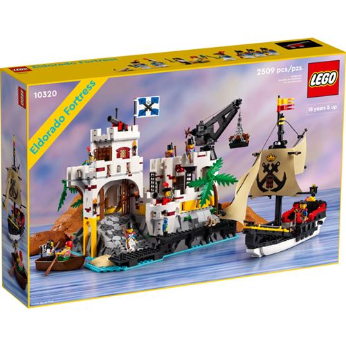 Jeu de construction LEGO Icons La forteresse de l'Eldorado 2509 pièces État correct reconditionné disponible sur Fnac