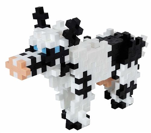 Jeu de construction Plus Plus mini Vache de base 100 pièces Noir et Blanc État correct N/A reconditionné disponible sur Fnac