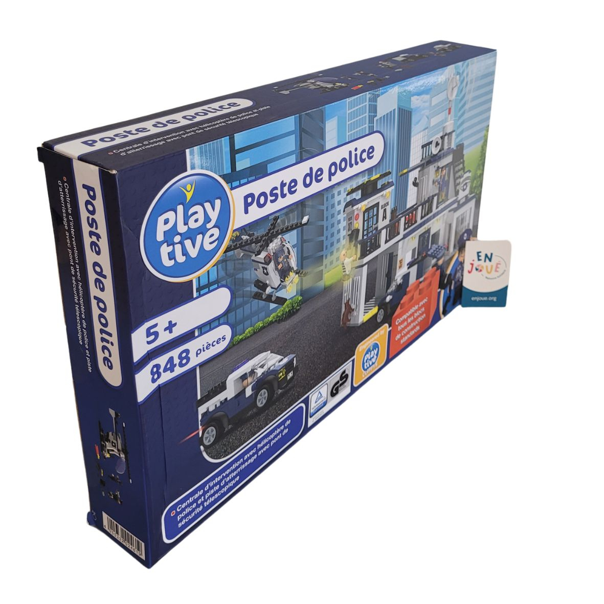 Voir photo 2 de Jeu de construction - Poste de police 848 pièces - Play tive - A partir de 5 ans. Jeu de construction - Poste de police 848 pièces - Play tive - A partir de 5 ans. Parfait état reconditionné photo 2