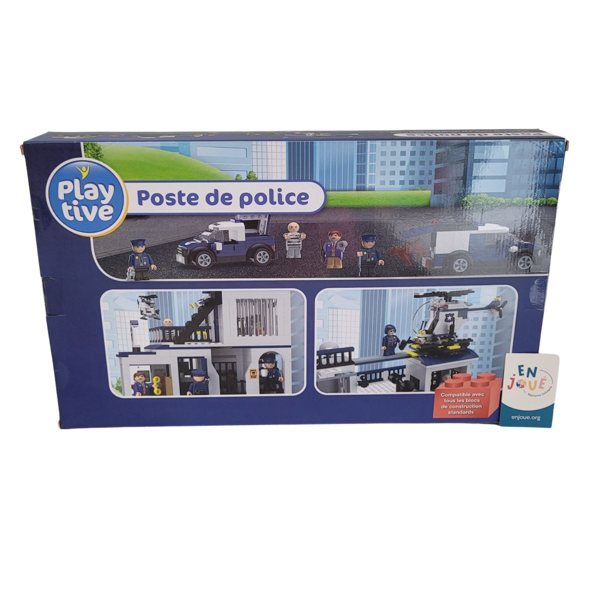 Voir photo 3 de Jeu de construction - Poste de police 848 pièces - Play tive - A partir de 5 ans. Jeu de construction - Poste de police 848 pièces - Play tive - A partir de 5 ans. Parfait état reconditionné photo 3