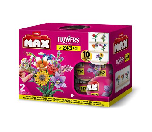 Jeu de construction Zuru France Garden Long Flowers Series Gravity en PDQ Modèle aléatoire État correct reconditionné disponible sur Fnac