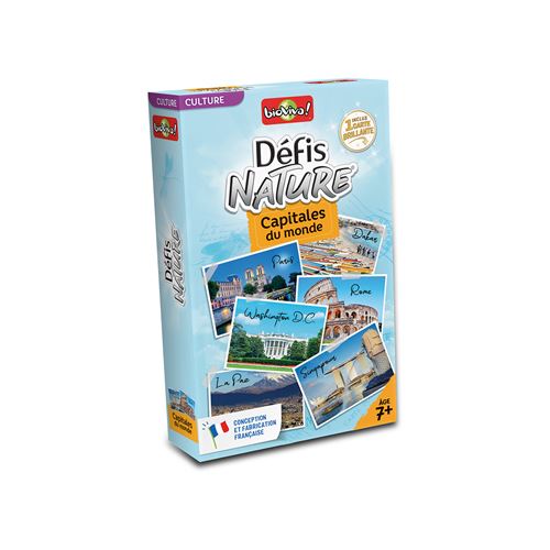 Jeu de culture générale Bioviva Défis Nature Capitales du monde État correct Bioviva reconditionné disponible sur Fnac