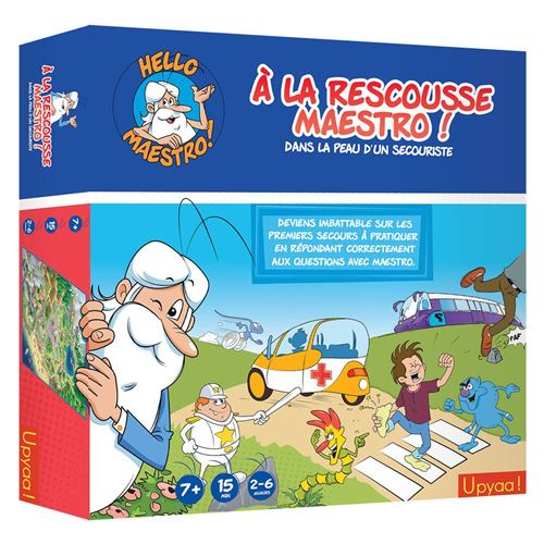 Jeu de culture générale Hello Maestro A la Rescousse Maestro Dans la Peau d'un Secouriste État correct reconditionné disponible sur Fnac