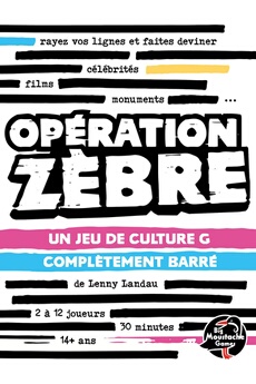 Jeu de culture générale Opération Zèbre Bon état - 19,27 € Jeu de culture générale Opération Zèbre Bon état reconditionné disponible sur Darty