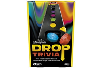 Jeu de culture générale Trivial Pursuit Drop Trivia Bon état - 20,99 € Jeu de culture générale Trivial Pursuit Drop Trivia Bon état reconditionné disponible sur Darty