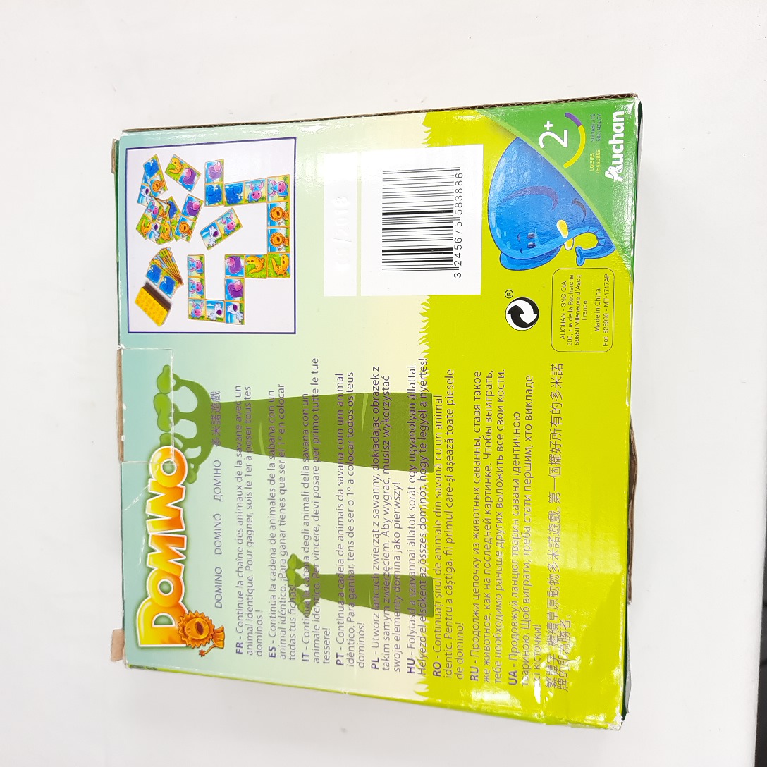 Voir photo 2 de JEU de dominos "RIK et ROK" ludique et éducatif pour 2-4 ANS JEU de dominos "RIK et ROK" ludique et éducatif pour 2-4 ANS Très bon état reconditionné photo 2