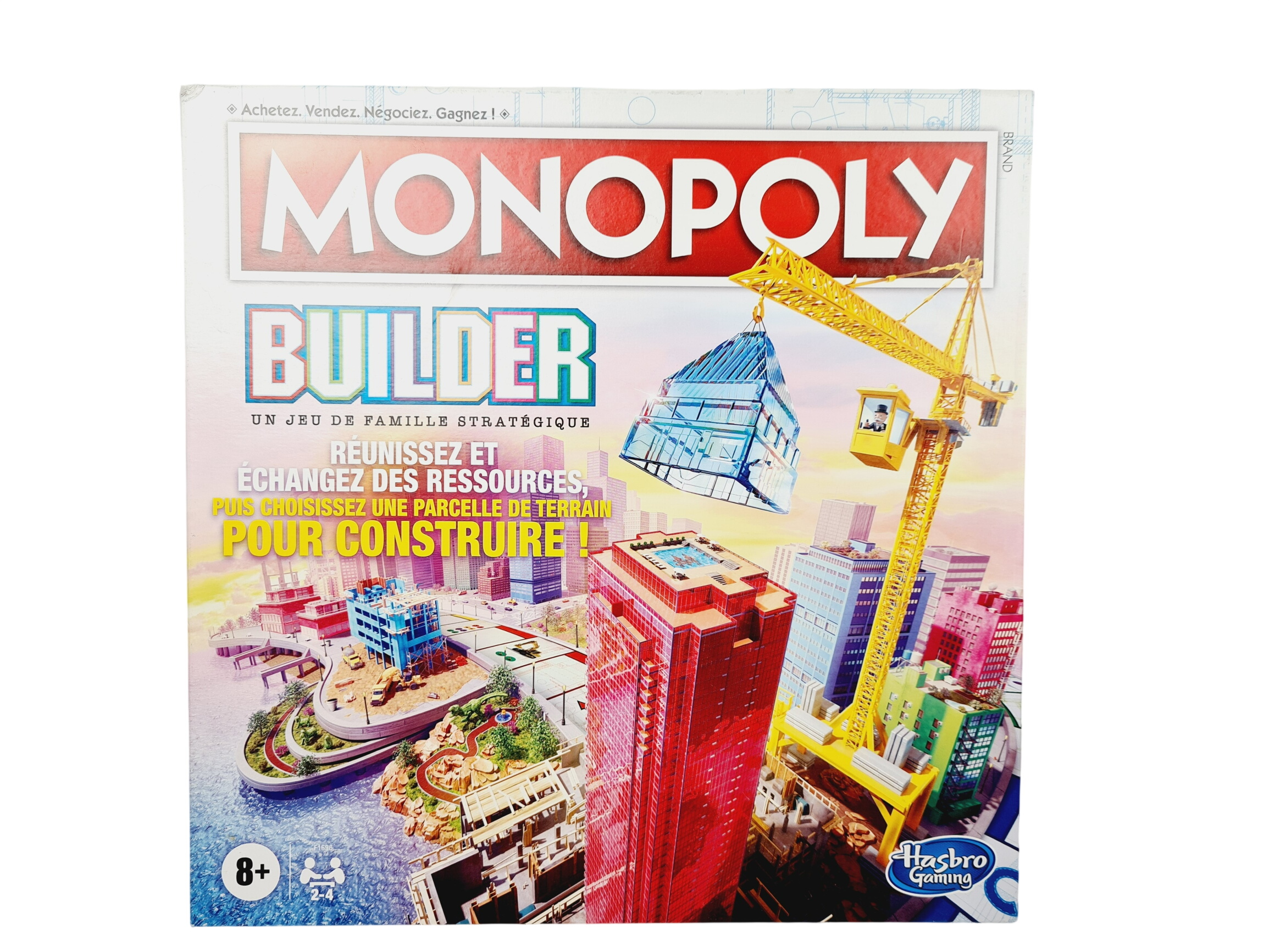 Jeu de gestion de ressource - Monopoly Builder - Hasbro Gaming - 8 ans + Bon état - 10,00 € Jeu de gestion de ressource - Monopoly Builder - Hasbro Gaming - 8 ans + Bon état reconditionné disponible sur Label Emmaüs