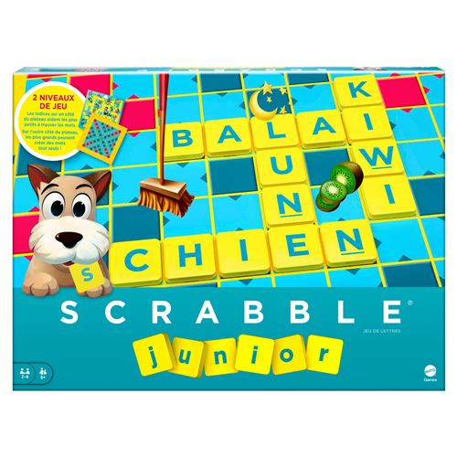 Jeu de lettres Mattel Scrabble Junior État correct Mattel reconditionné (offre indisponible)