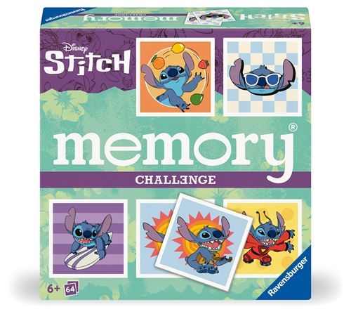 Jeu de mémoire Ravensburger Challenge memory® Stitch État correct reconditionné disponible sur Fnac