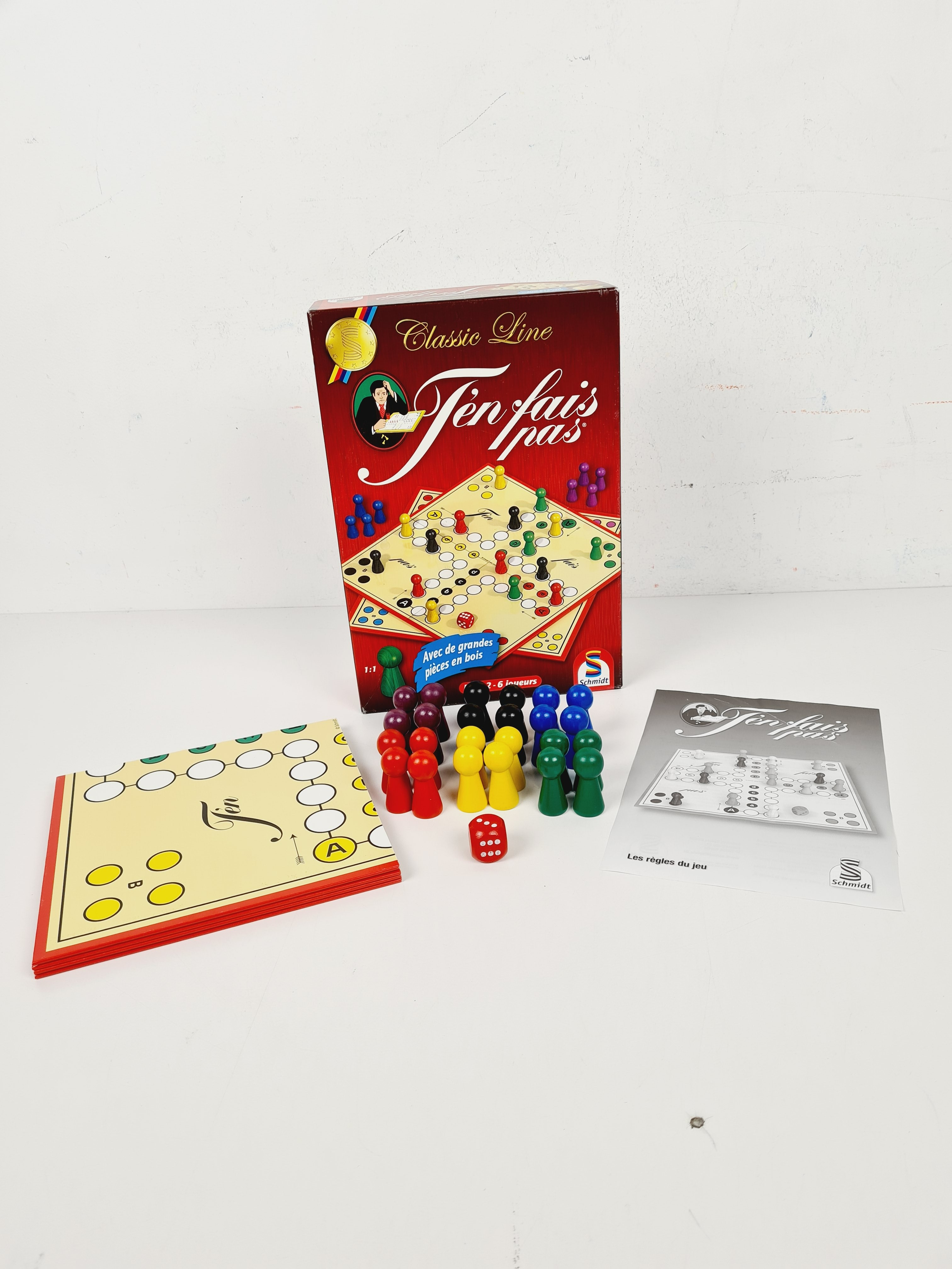 Voir photo 2 de Jeu de parcours - T'en fais pas - Schmidt - 6 ans + Jeu de parcours - T'en fais pas - Schmidt - 6 ans + Bon état reconditionné photo 2