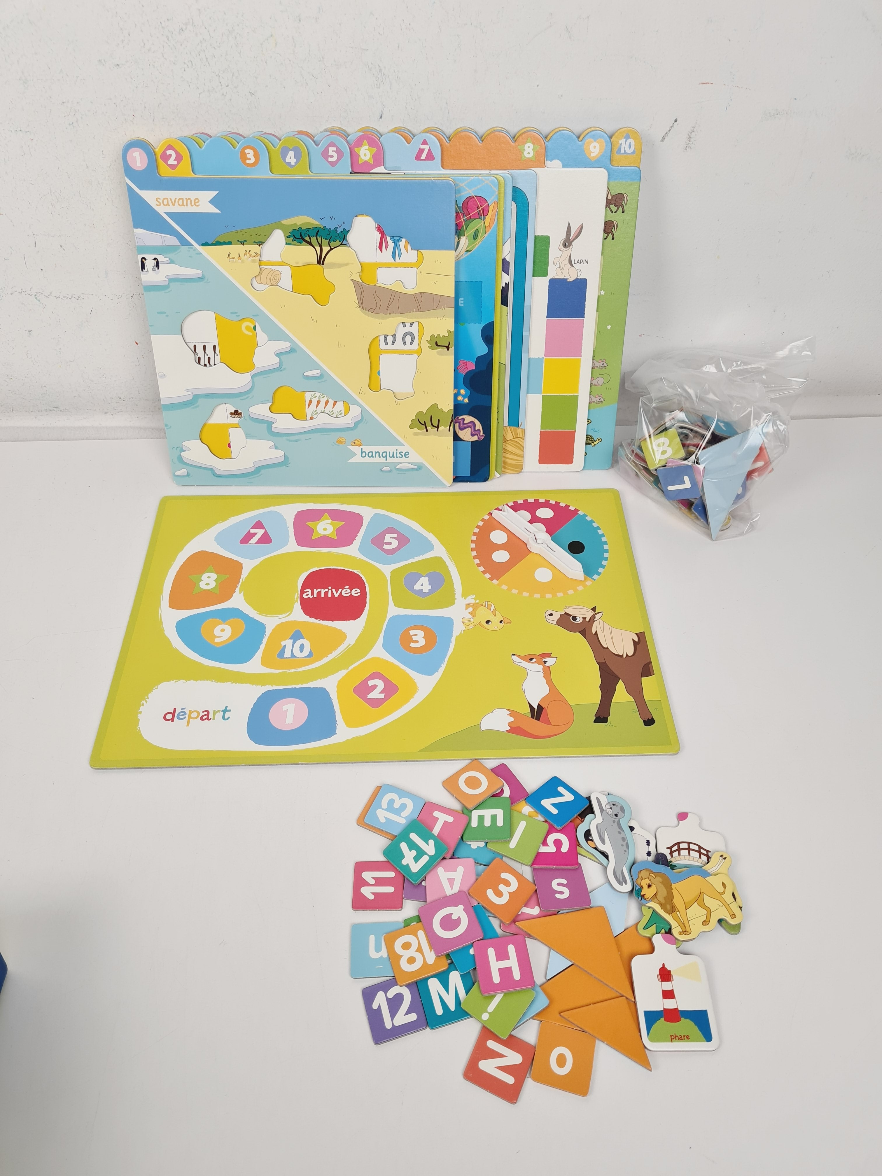 Voir photo 2 de Jeu de pédagogique - Mes jeux de Grande Section - Ravensburger - 5 ans + Jeu de pédagogique - Mes jeux de Grande Section - Ravensburger - 5 ans + Bon état reconditionné photo 2