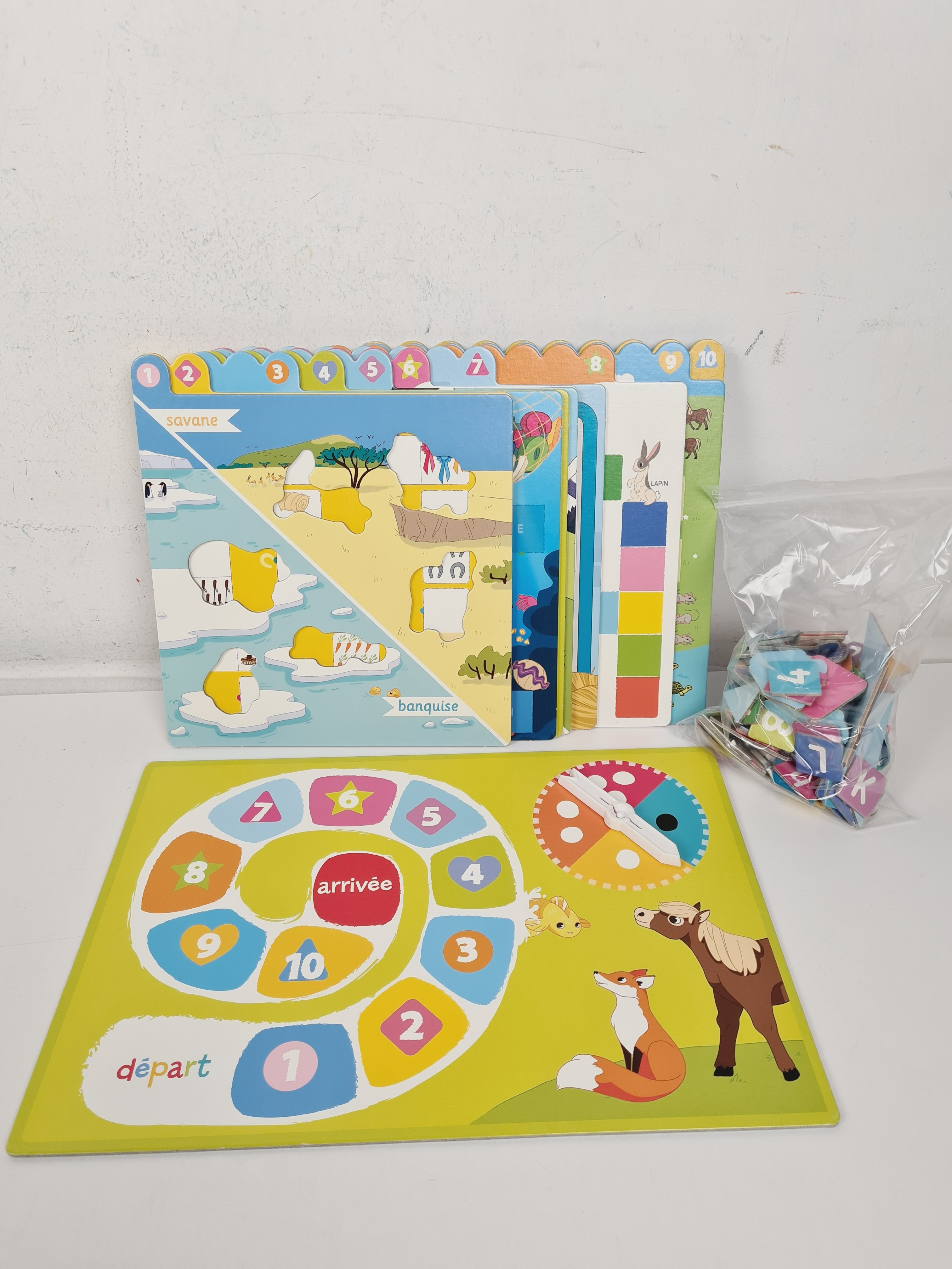 Voir photo 3 de Jeu de pédagogique - Mes jeux de Grande Section - Ravensburger - 5 ans + Jeu de pédagogique - Mes jeux de Grande Section - Ravensburger - 5 ans + Bon état reconditionné photo 3