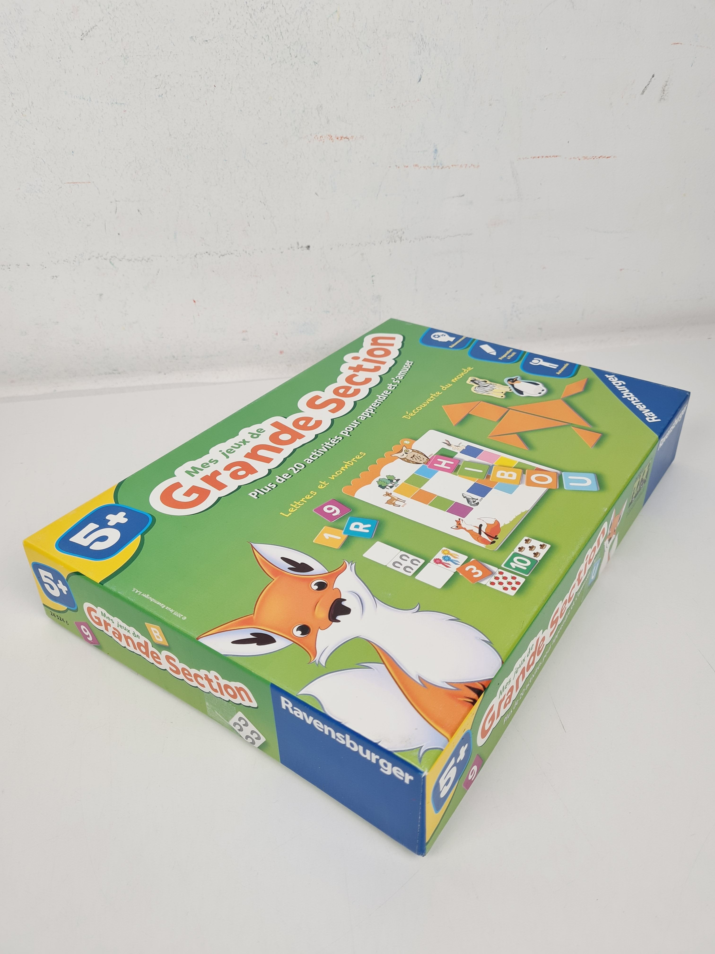 Voir photo 5 de Jeu de pédagogique - Mes jeux de Grande Section - Ravensburger - 5 ans + Jeu de pédagogique - Mes jeux de Grande Section - Ravensburger - 5 ans + Bon état reconditionné photo 5