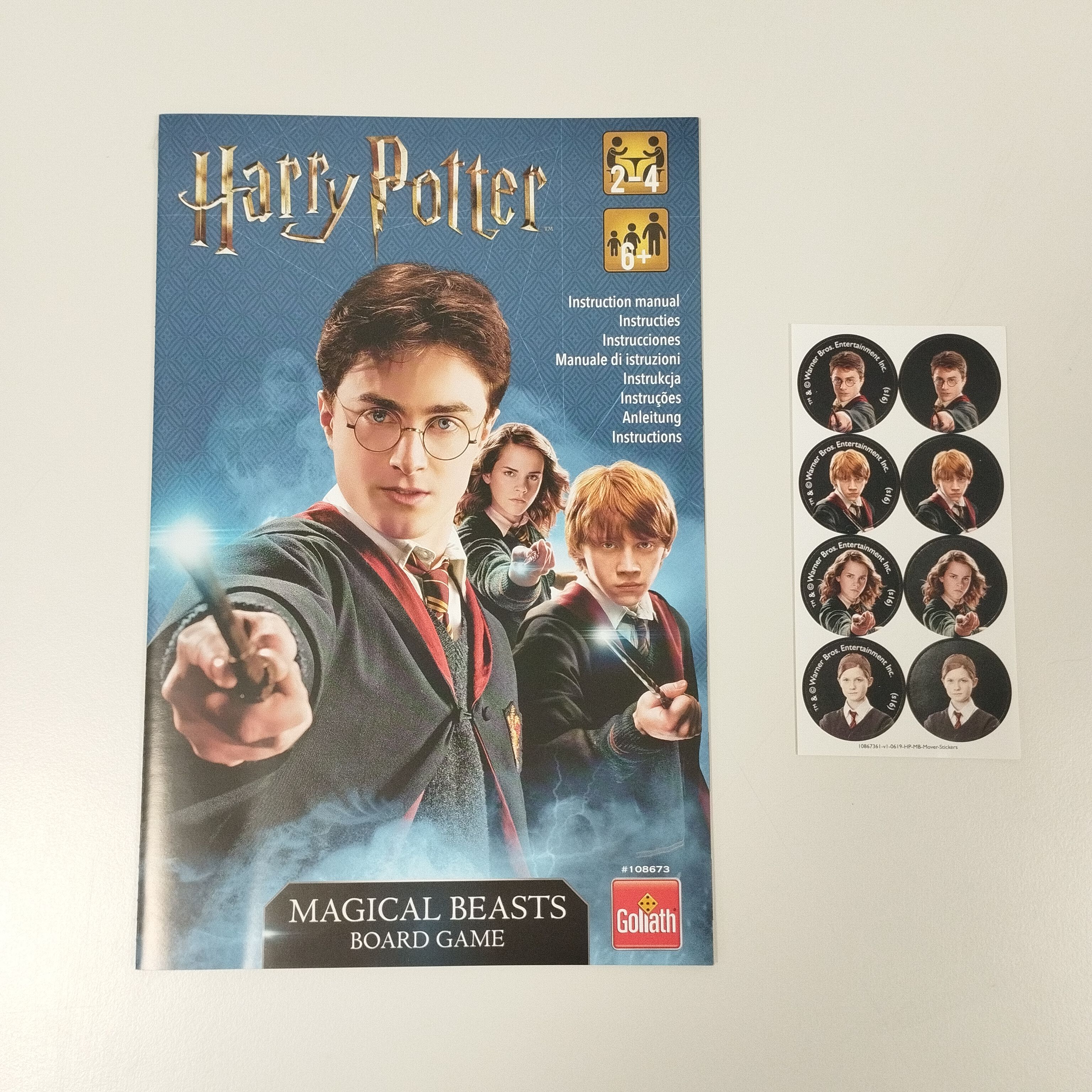 Voir photo 6 de Jeu de plateau Harry Potter - Magical Beasts Jeu de plateau Harry Potter - Magical Beasts Parfait état reconditionné photo 6