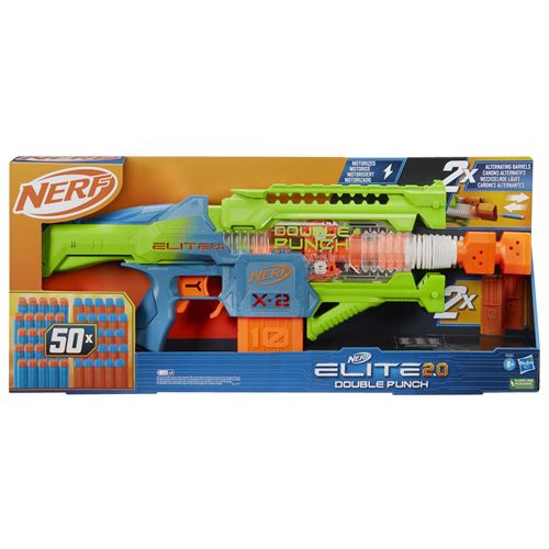 Jeu de plein air Nerf Elite 2.0 Double Punch État correct reconditionné disponible sur Fnac
