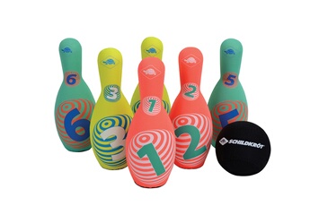 Jeu de quilles en neoprene, 7 pieces Bon état Schildkröt Funsport reconditionné disponible sur Darty