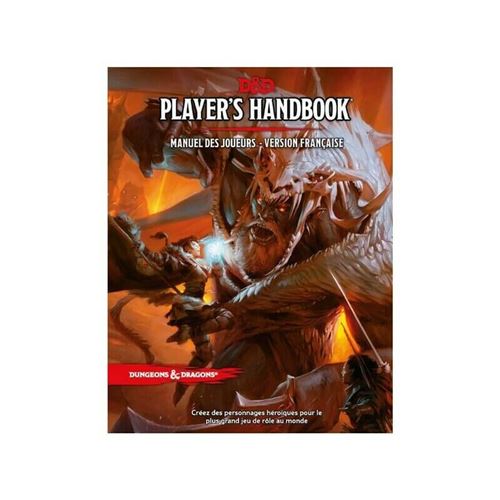 Jeu de rôles Asmodee Dungeons et Dragons 5e Edition Player's Handbook Manuel des Joueurs Version française État correct Asmodee reconditionné disponible sur Fnac