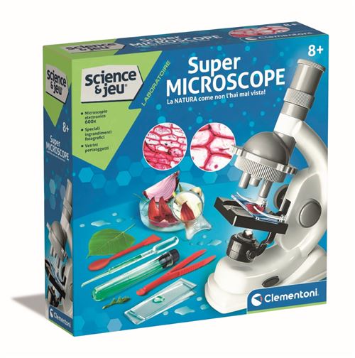 Jeu de sciences et d'expérience Clementoni Super microscope État correct Clementoni reconditionné disponible sur Fnac